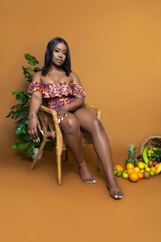 Sunset Ruffle One-Piece Swimsuit